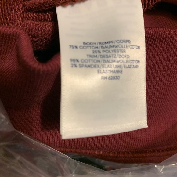 LANDSEND Mens Serious Sweats Snap Neck Mock, Kangaroo Pocket - Picture 6 of 6